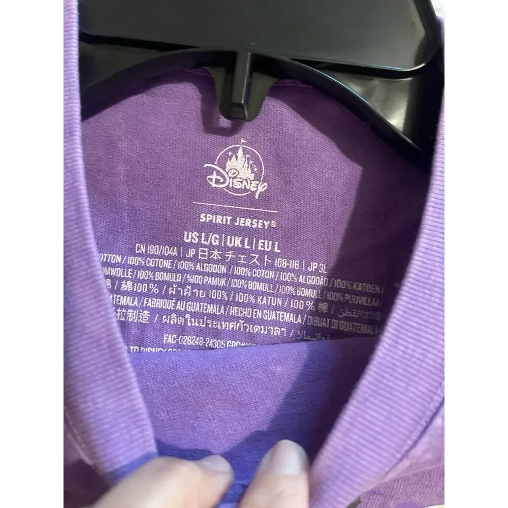 2025 Disney Mickeys Not So Scary Halloween Party Spirit Jersey Boo Large NWT - Picture 6 of 6